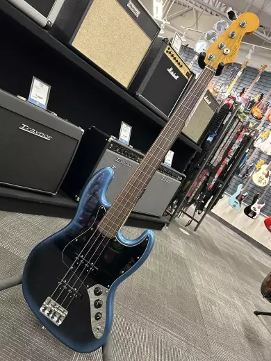 Fender - AM PRO II J BASS FRETLESS DARK NIGHT 2